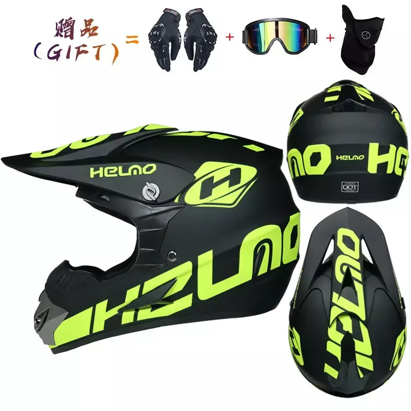 Capacete de segurança para motocross, casco para motocross, bicicleta, downhill, atv, cross, criança, motocicleta, dot abs, 1kg, unissex