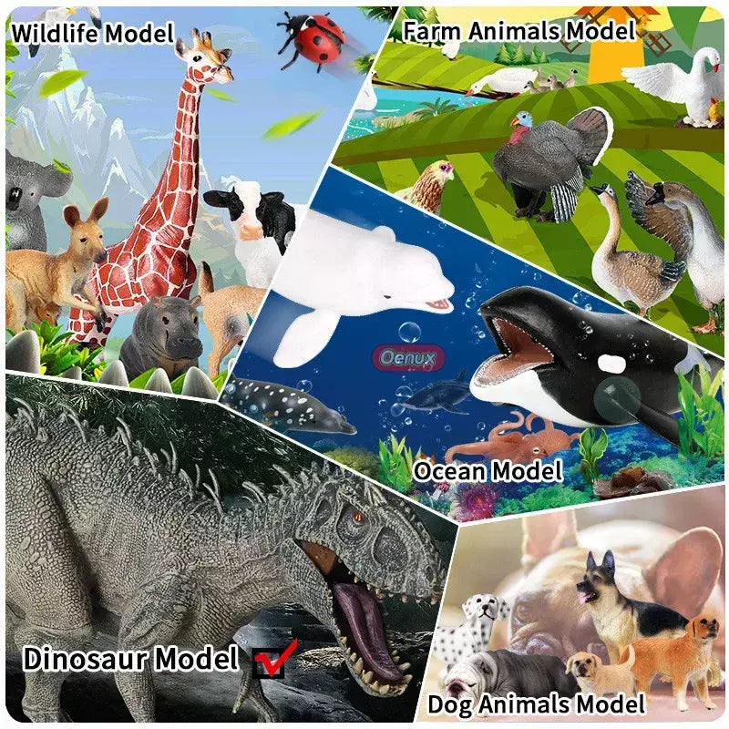Oenux-Jurassic World Dinosaur Action Figures, Indominus Rex, Indoraptor King Kong, Velociraptor Selvagem, Modelo Animal, Kid Toy, Novo