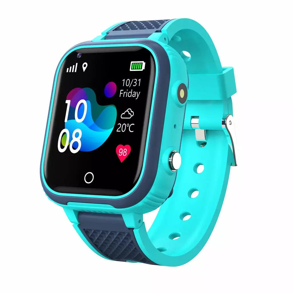 Lt21 4g relógio inteligente crianças gps wifi chamada de vídeo sos ip67 à prova dip67 água criança smartwatch câmera monitor rastreador localização telefone relógio