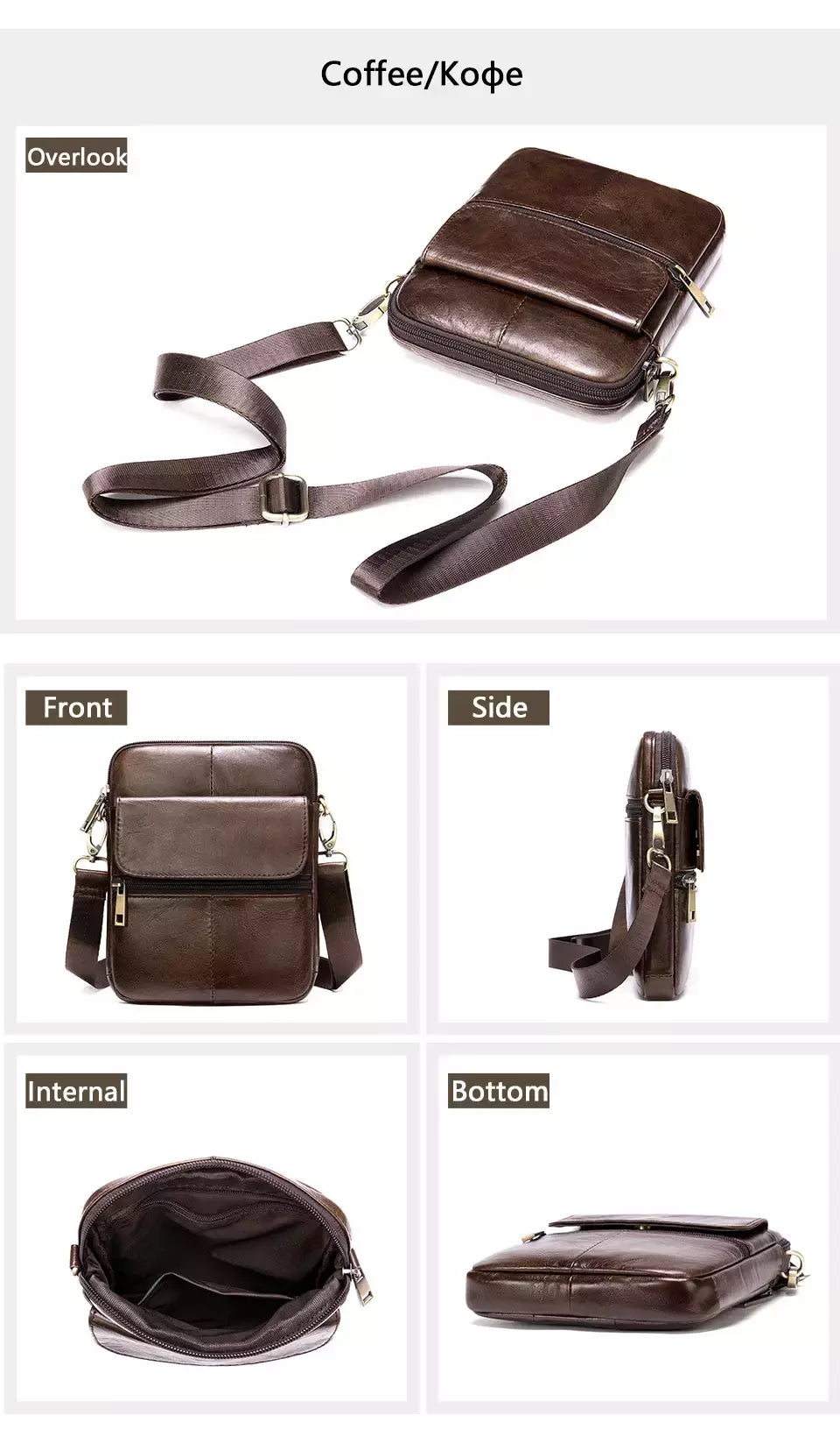 Luufan-bolsa de ombro de couro genuíno masculina, pequenos sacos mensageiro, mini bolsa tiracolo de viagem masculina, nova moda, 2020