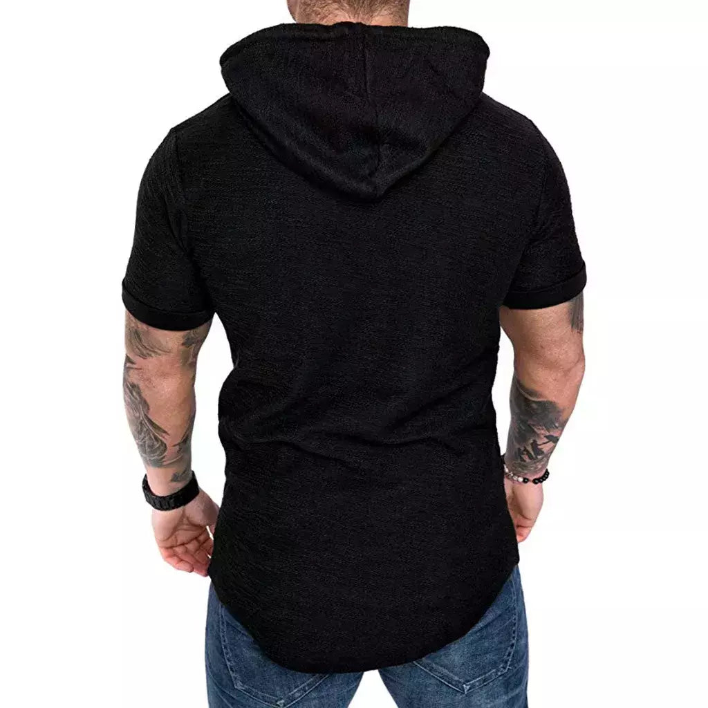 MRMT-moletons de manga curta para homens, moletom masculino com capuz casual, moletons monocromáticos, novidade nova, 2022, 2024