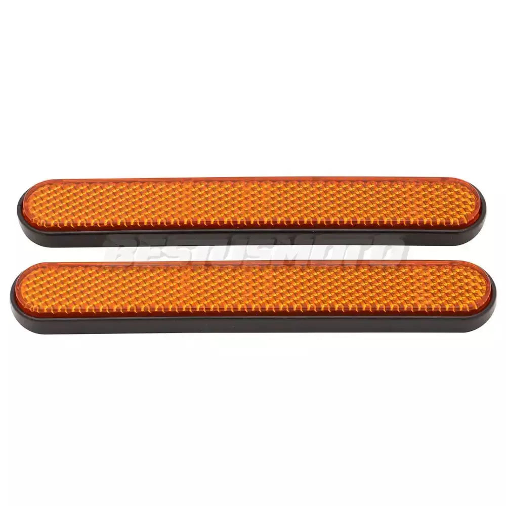 Adesivo refletor para garfo dianteiro de motocicleta, adesivo para pernas inferiores, aviso de segurança para harley dyna softail sportster 883 1200 fatboy