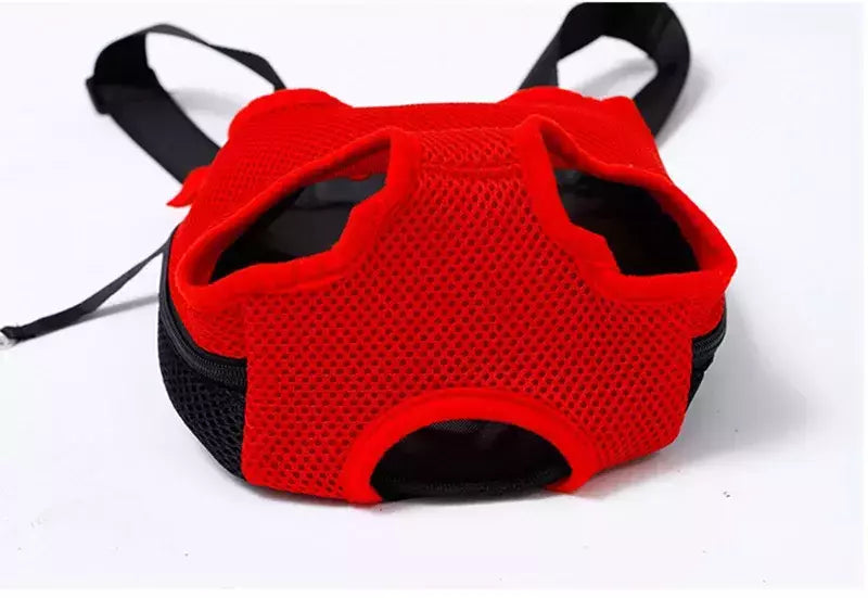 Portátil respirável cão de estimação mochila viagem ao ar livre filhote de cachorro transportadora saco para cães pequenos chihuahua yorkshire gato mochila para perro