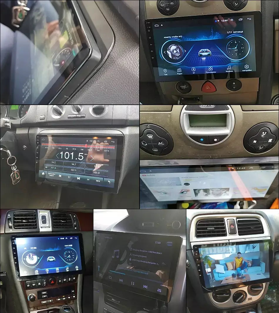 Srnubi rádio do carro 2 din android 12 auto carplay universal 7 "9" reprodutor multimídia para nissan honda toyota lada volkswagen hyundai