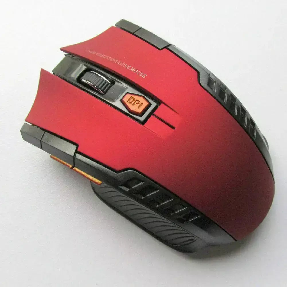 Mini mouse óptico sem fio para jogos de 2,4 GHz e receptor USB 1200 dpi para PC laptop