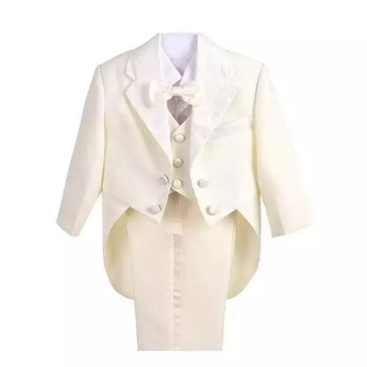 Conjunto de terno bebê menino clássico, conjunto com 5 peças 3345, roupa para festa de casamento, bebê menino