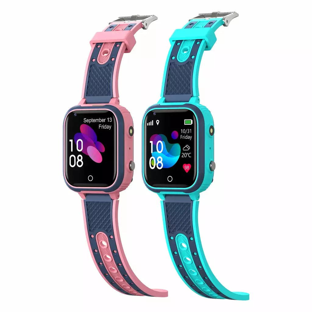 Lt21 4g relógio inteligente crianças gps wifi chamada de vídeo sos ip67 à prova dip67 água criança smartwatch câmera monitor rastreador localização telefone relógio
