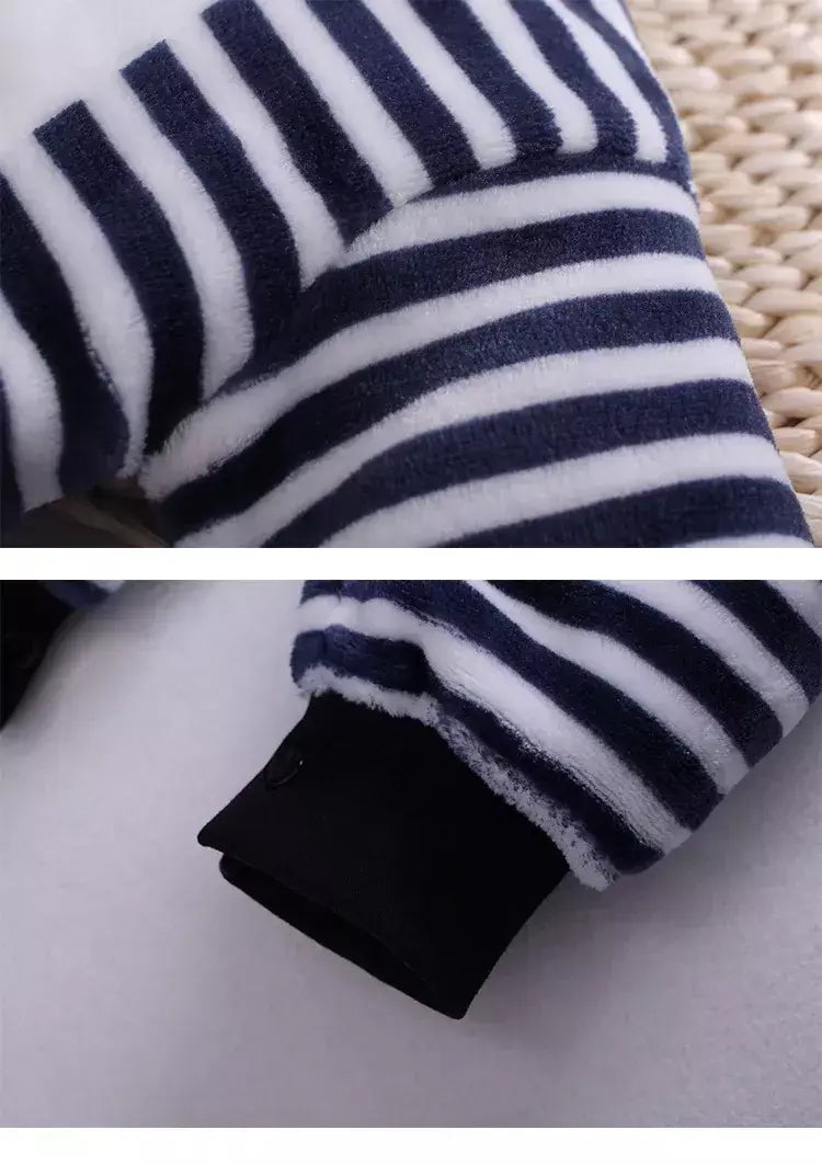 Bebê recém-nascido primavera inverno roupas jaqueta infantil para meninas macacão para meninos flanela macia bebe macacão roupas de bebê 0-18 meses