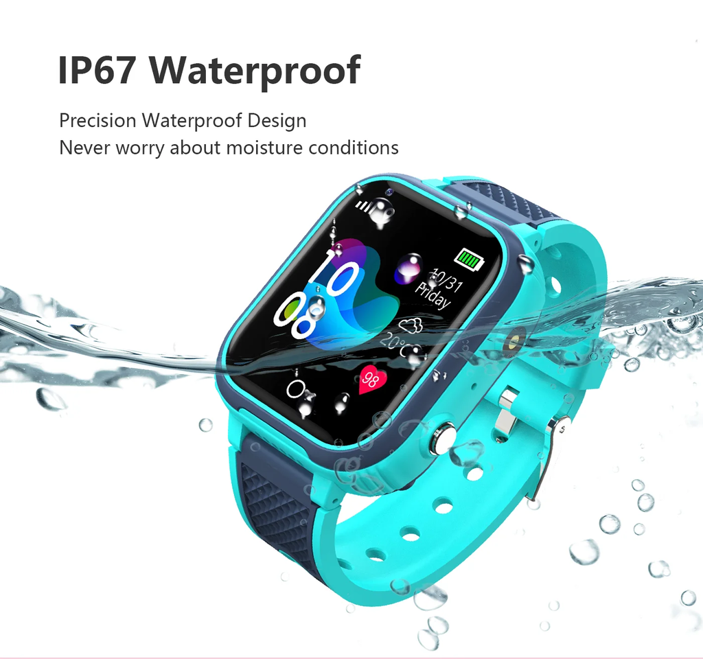 Lt21 4g relógio inteligente crianças gps wifi chamada de vídeo sos ip67 à prova dip67 água criança smartwatch câmera monitor rastreador localização telefone relógio