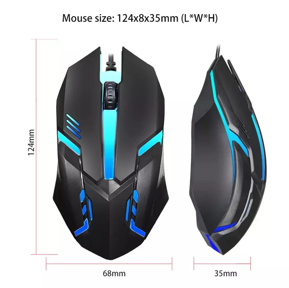 E-sports usb com fio mouse colorido led mouse para jogos 5000 dpi com fio mouse óptico com fio gamer mouse para desktop computador portátil