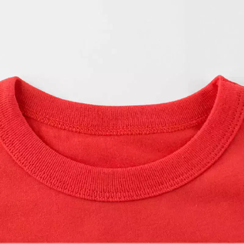 T-shirt de algodão liso para crianças, tops para crianças, meninos e meninas, bebê criança, garotada roupas em branco sólido, branco e preto, crianças manga curta tees, 1 a 8 anos, verão respirável uniformes escolares
