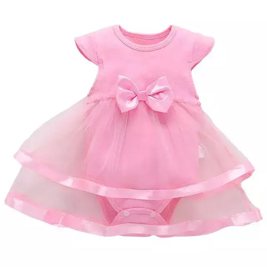 Conjunto infantil de renda, vestido e roupas para meninas de 3 e 6 meses, bebê recém-nascido, festa de aniversário, batizado