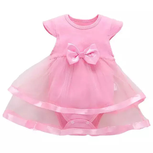Conjunto infantil de renda, vestido e roupas para meninas de 3 e 6 meses, bebê recém-nascido, festa de aniversário, batizado