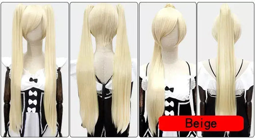 Hsiu 80cm longo staight rabo de cavalo clipe peruca cosplay fibra de alta temperatura perucas sintéticas anime festa rabo de cavalo perucas 14 cores