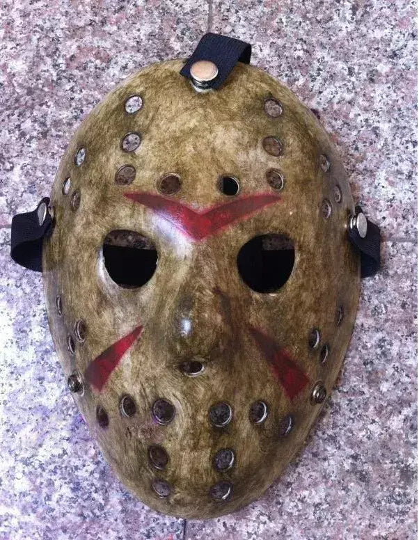1 pçs/lote Black Friday NO.13 Jason Mask Voorhees Freddy hóquei festival festa Halloween masquerade (tamanho adulto) Máscaras 100 gramas