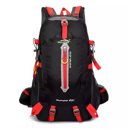 Mochila de escalada à prova d'água, 40l, esportes ao ar livre, viagem, acampamento, caminhada, bolsa para homens, mulheres