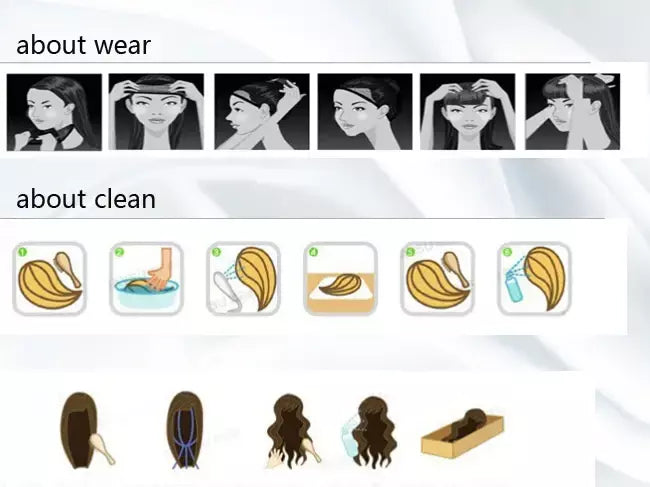 Suq-cosplay peruca longa e ondulada, loiro misto, com 2 rabos de cavalo, cabelo sintético