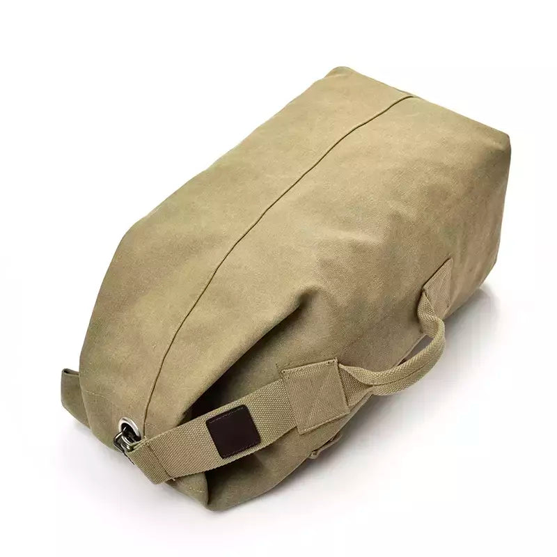 Mochila de Viagem de Grande Capacidade Mochila Mochila de Montanhismo Bagagem Masculina Canvas Bucket Shoulder Bags for Boys, Men Backpacks