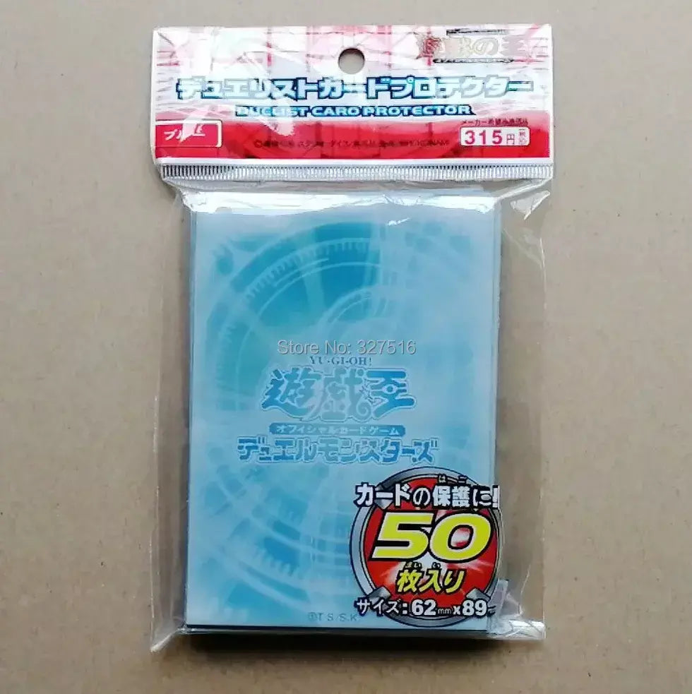 50 unidades/conjunto Yu-Gi-Oh! Mangas de cartão Anime Yugioh Super Polimerização Série Jogos de Tabuleiro Mangas de Cartão Barreira de Cartão Protetor de Cartões