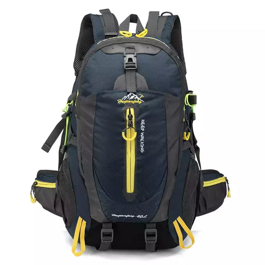 Mochila de escalada à prova d'água, 40l, esportes ao ar livre, viagem, acampamento, caminhada, bolsa para homens, mulheres