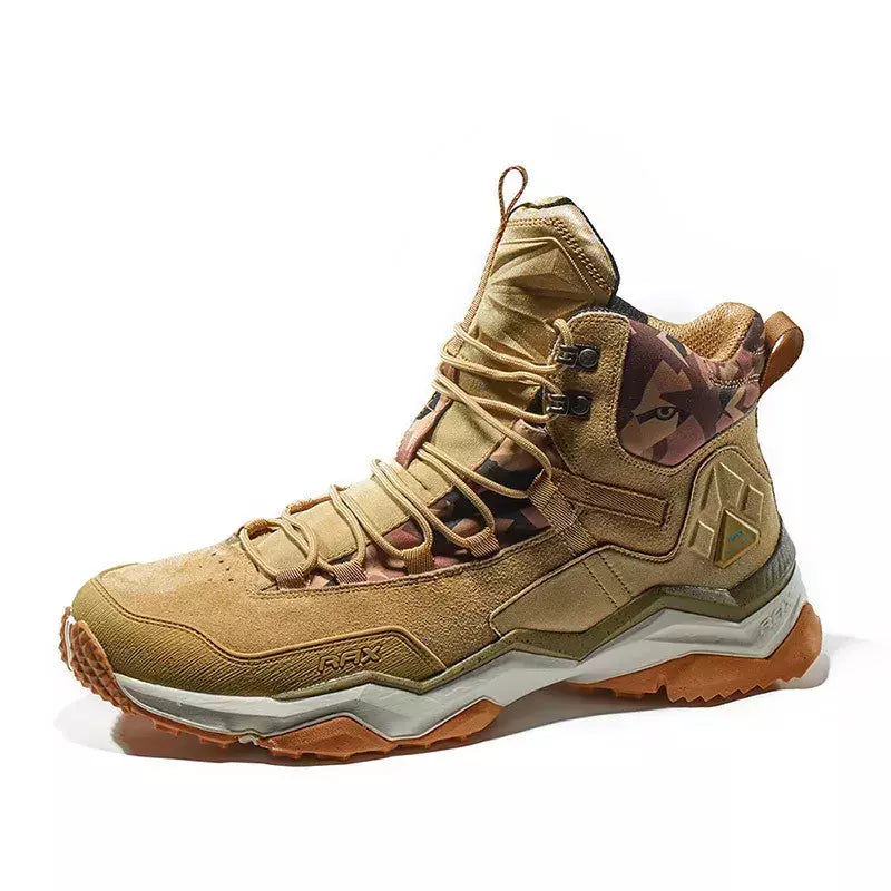 Rax à prova dwaterproof água caminhadas sapatos homens inverno ao ar livre tênis para homens botas de neve de pelúcia montanha botas de neve turismo ao ar livre sapato de corrida