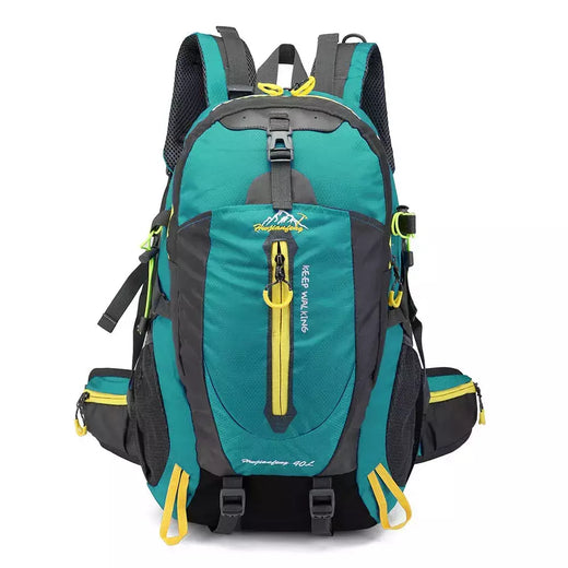 Mochila de escalada à prova d'água, 40l, esportes ao ar livre, viagem, acampamento, caminhada, bolsa para homens, mulheres