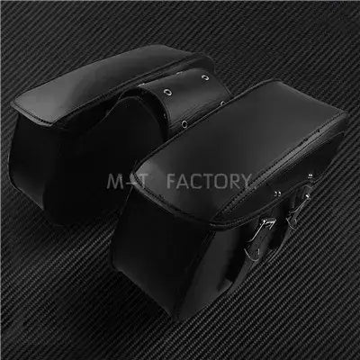 2 alforjes de couro para motocicleta, bolsa lateral para bagagem ao ar livre para harley sportster xl 883 xl 1200 touring dyna softail fl