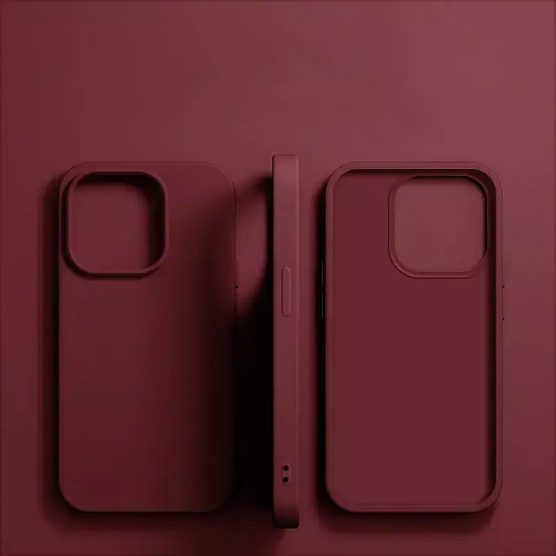 Capa de telefone de silicone líquido de luxo para apple iphone 11 13 12 14 15 16 pro max casos para iphone 15 plus capa protetora à prova de choque