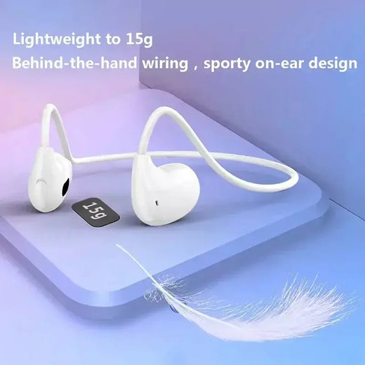 Xiaomi sem fio bluetooth 5.3 fones de ouvido de condução de ar à prova dwireless água estéreo over-ear esportes fones de ouvido com microfone