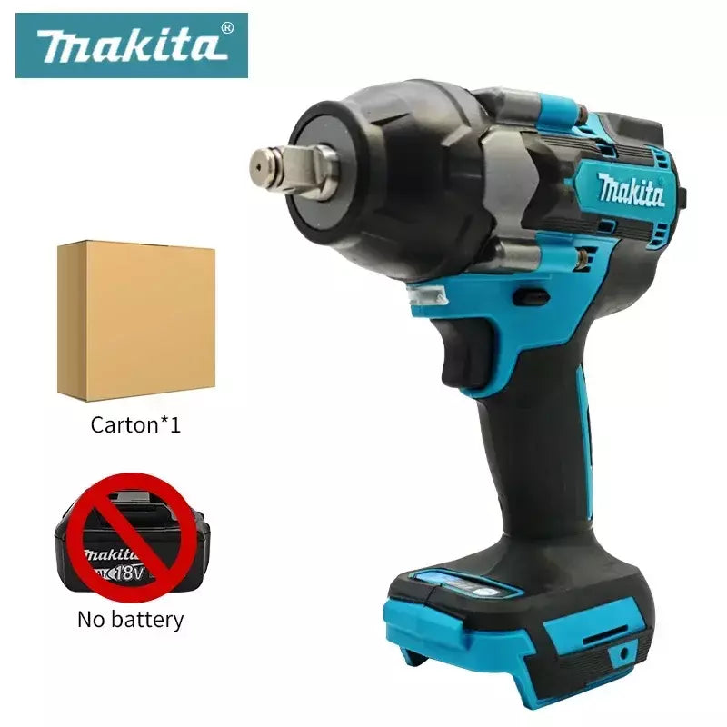 Makita dtw700 18v chave elétrica sem escova furadeira sem fio chave de fenda entrega gratuita grande torque ferramentas elétricas chave de torque