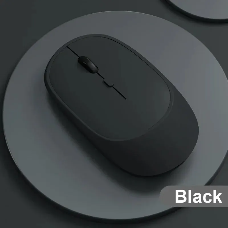 Mouse para jogos sem fio 2.4Gh, modos duplos, Bluetooth, consumo de energia ultrabaixo, compatível com PC, Mac, computadores, laptops, mudo