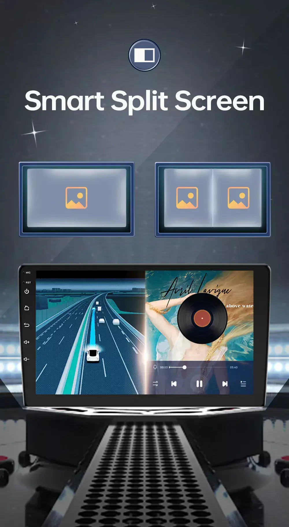 64g 2 din carplay/auto rádio do carro reprodutor de vídeo multimídia para opel vauxhall astra antara meriva vivaro combo sigum vectra corsa