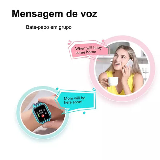 Lt21 4g relógio inteligente crianças gps wifi chamada de vídeo sos ip67 à prova dip67 água criança smartwatch câmera monitor rastreador localização telefone relógio