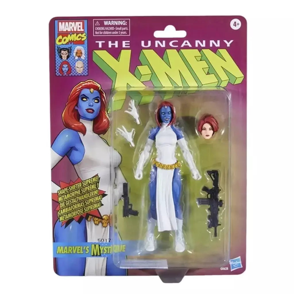 Em estoque x-men uncanny retro mystique alvo exclusivo 6 "figura de ação 15cm colecionável x-men quadrinhos-inspirado modelo presentes brinquedos