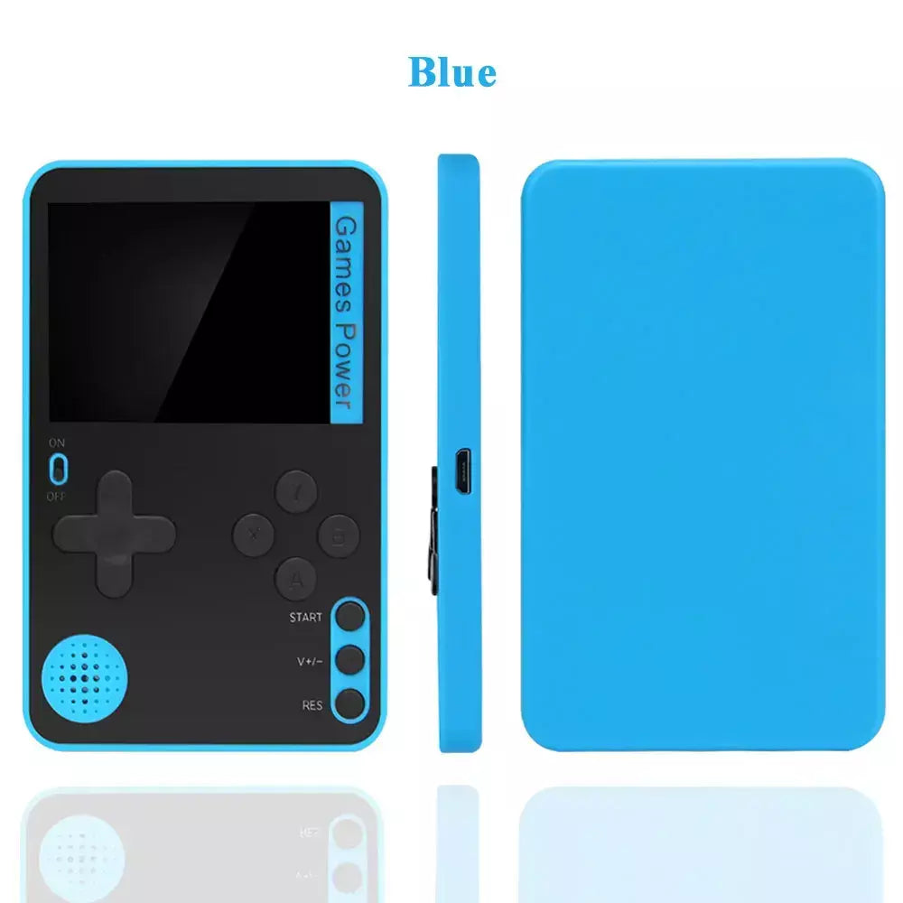 Console de jogos portátil 500 jogos clássicos lcd portátil retro vídeo mini console de jogos recarregável ótimo presente para crianças e adultos