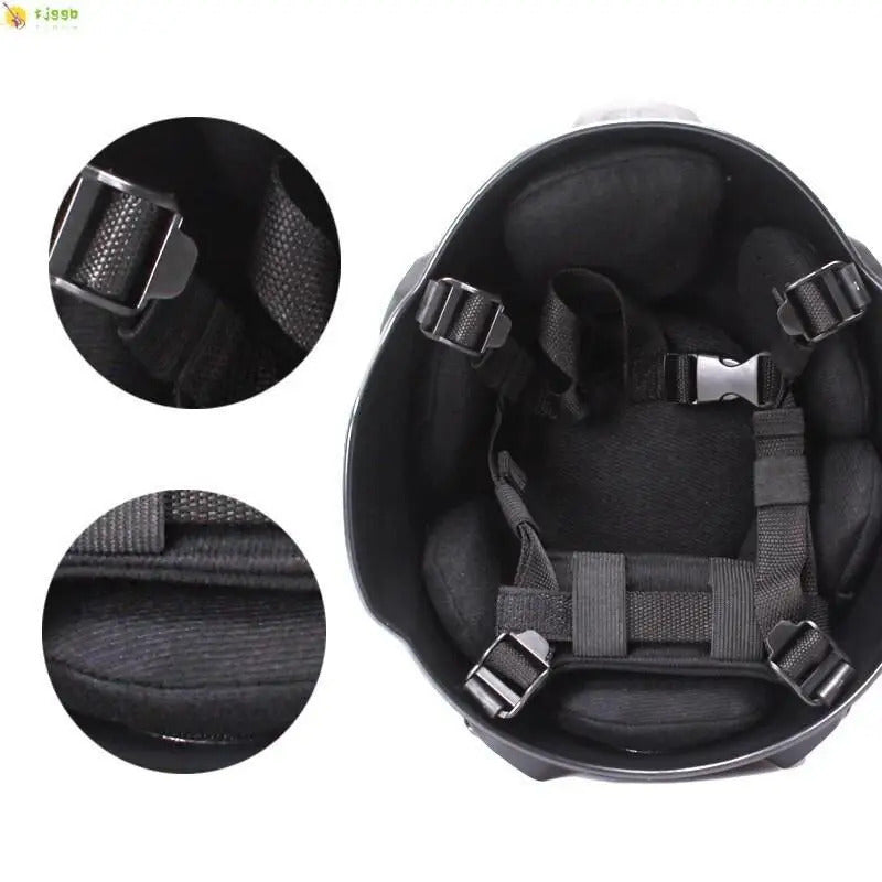 Capacete militar crianças adultos cs guerra jogos cosplay esportes ao ar livre abs engrossado camuflagem capacete do exército cabeça equipamentos de proteção