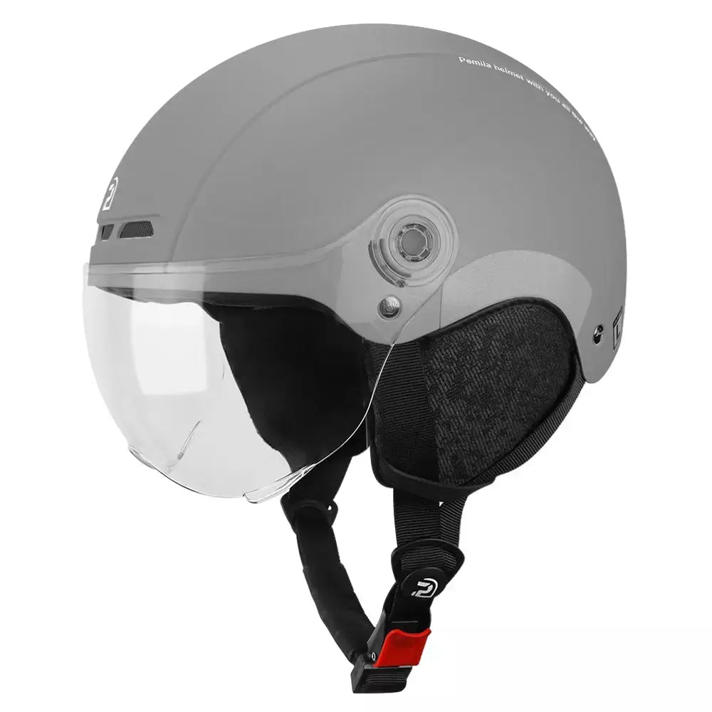PEMILA-Capacete de Ciclismo com Lente Goggles para Homens e Mulheres, Capacete de Bicicleta, MTB Road Bike, Adesivo Refletivo, E-Bike, Motocicleta
