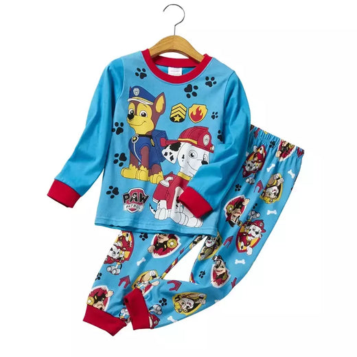 Pijamas infantis, pijamas de algodão, roupas de bebê para meninos, roupas infantis, primavera, outono