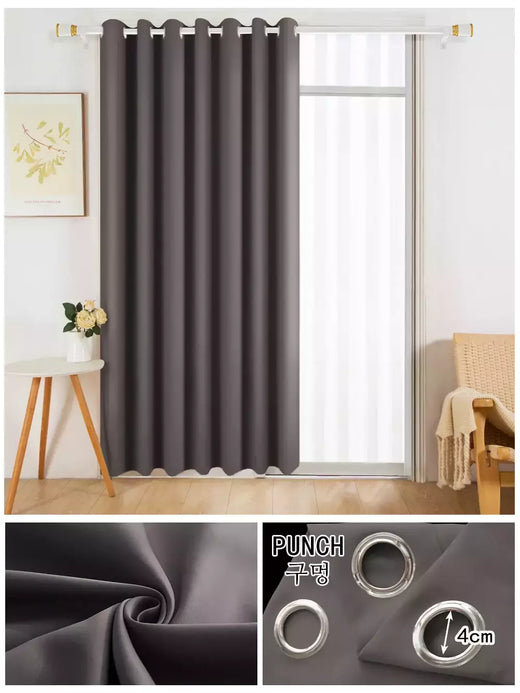 YanYangTian-Cortina Blackout para Decoração de Casa, Janela, Simples, Sólido, Mais grosso, Escuro, Sala de estar, Quarto