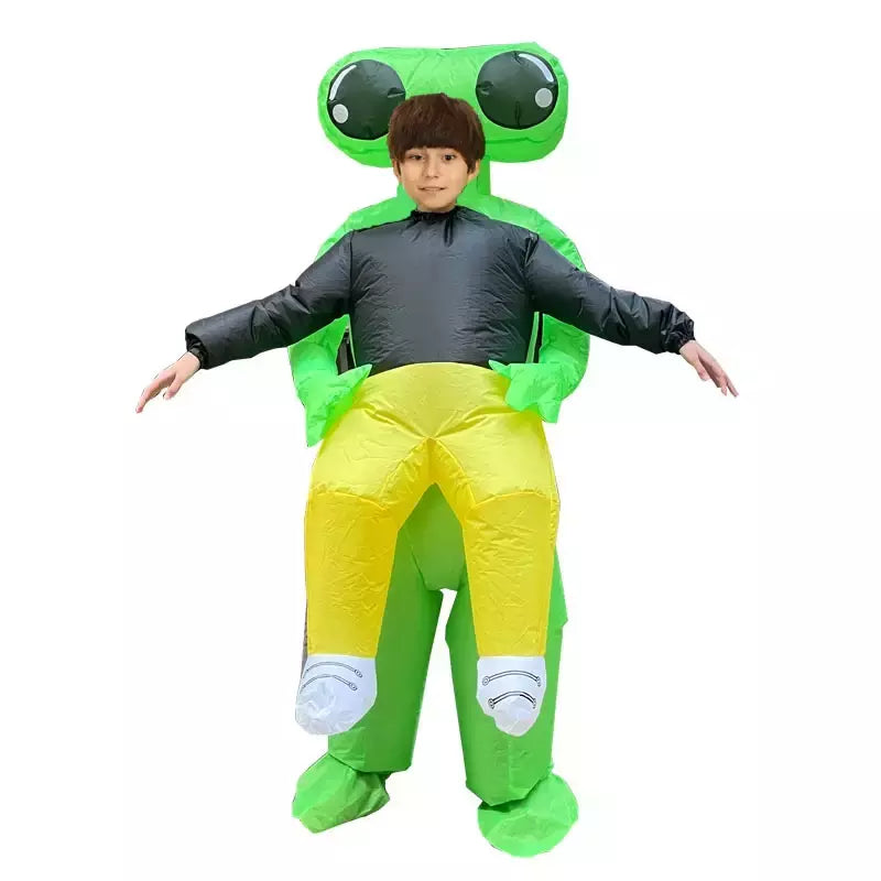 Adulto et alienígena traje inflável engraçado ternos extravagantes vestido morte fantasma purim halloween carnaval anime festa cosplay trajes