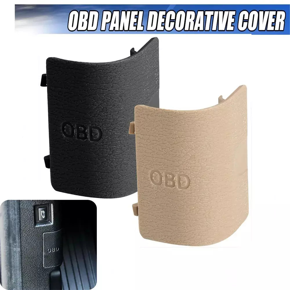 Interior do carro OBD Plug Tampa Guarnição Cap, Tampa do painel do pontapé, OBD2 Diagnóstico Plug Capa para BMW F25 X3 F26 X4 LHD, 51439190686, 51437243111