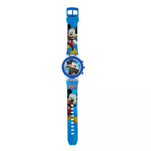 Anime flash luz spiderman crianças relógios para meninos dos desenhos animados tubarão mickey crianças relógio meninas estudante presentes 2026 novo miniso