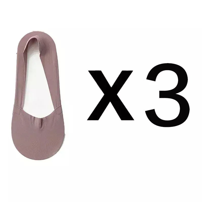 3 pares meias femininas de alta qualidade combinando meias casuais verão fundo de algodão fino antiderrapante invisível baixo meias curtas respirável