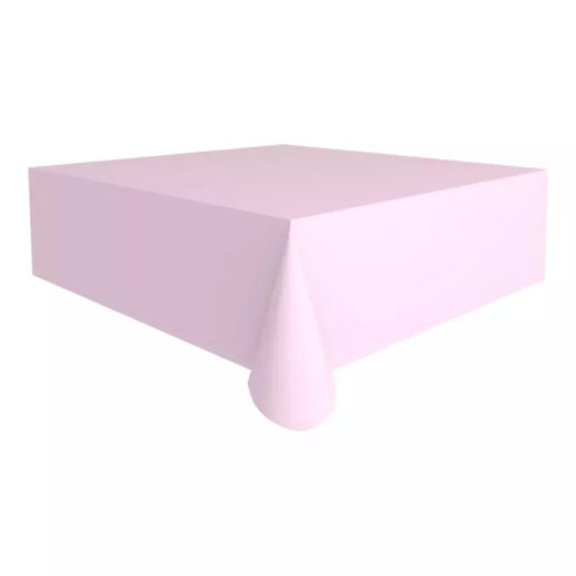 Solid Color Party Tablecloth, Decorado com Aniversário e Casamento, Material PEVA, 1Pc, 54*72 Polegada