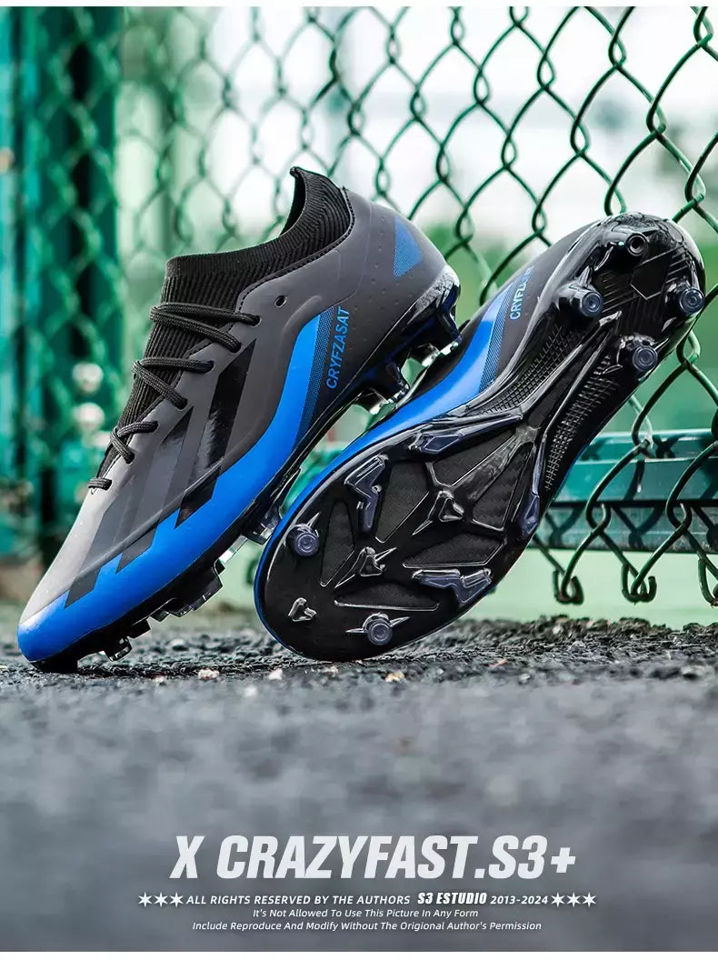 Tênis de treinamento interno profissional para homens, sapatos de futebol originais, botas de campo, ao ar livre, grampos sociais, rápidos