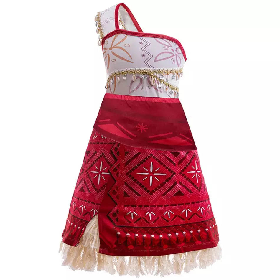Meninas roupa cosplay traje das crianças festa vestido de princesa verão casual praia vestido colar peruca conjunto vestidos de festa para meninas