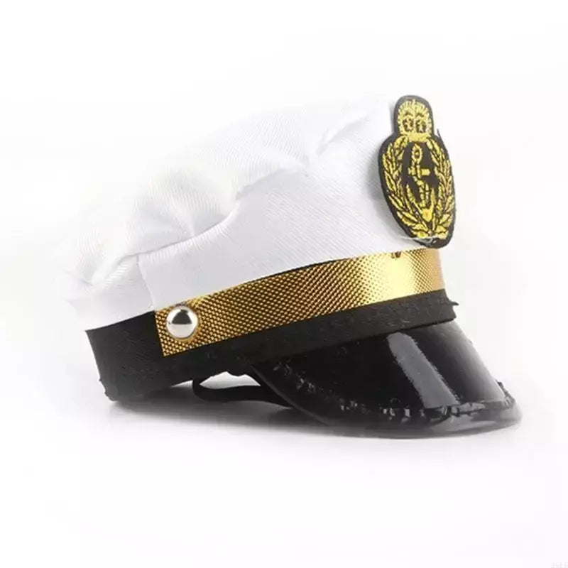 Chapéu engraçado para gatos Capitão Capitão Pirata Dress Fantas Fantas Capéu Pet Christmas Cosplay Capinho quente Cães