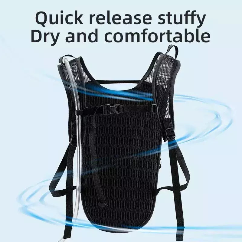 ROCKBROS Bolsa De Reservatório De Água, Mochila De Hidratação, Reflexivo Estável, Colete De Corrida, Bexiga De Água, Nova Equitação, 2L