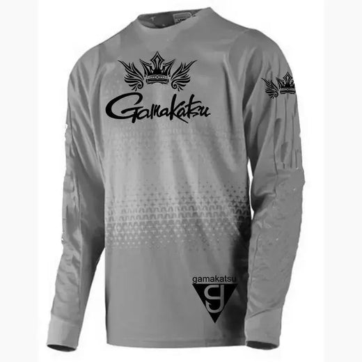 Manga Longa Anti-UV Proteção Solar Camiseta, Respirável Vestuário de Pesca, Secagem Rápida Roupas, Xs-5XL, Verão, Outono, Inverno