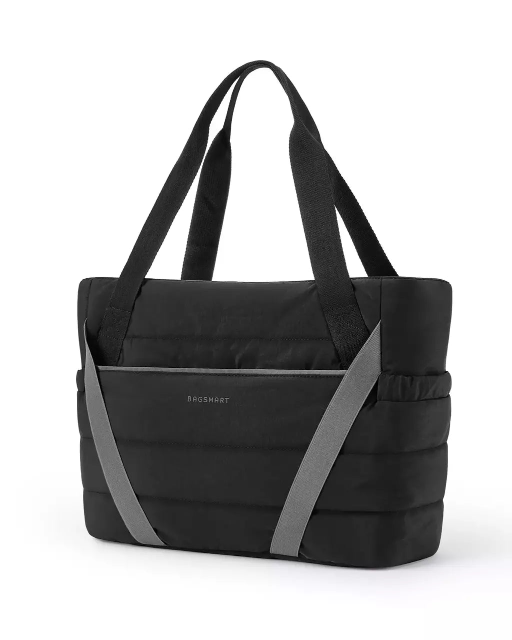 BAGSMART-Sacolas de ginástica esportiva para mulheres, bolsa de ombro de deslocamento, bolsa de bagagem de grande capacidade, lazer simples